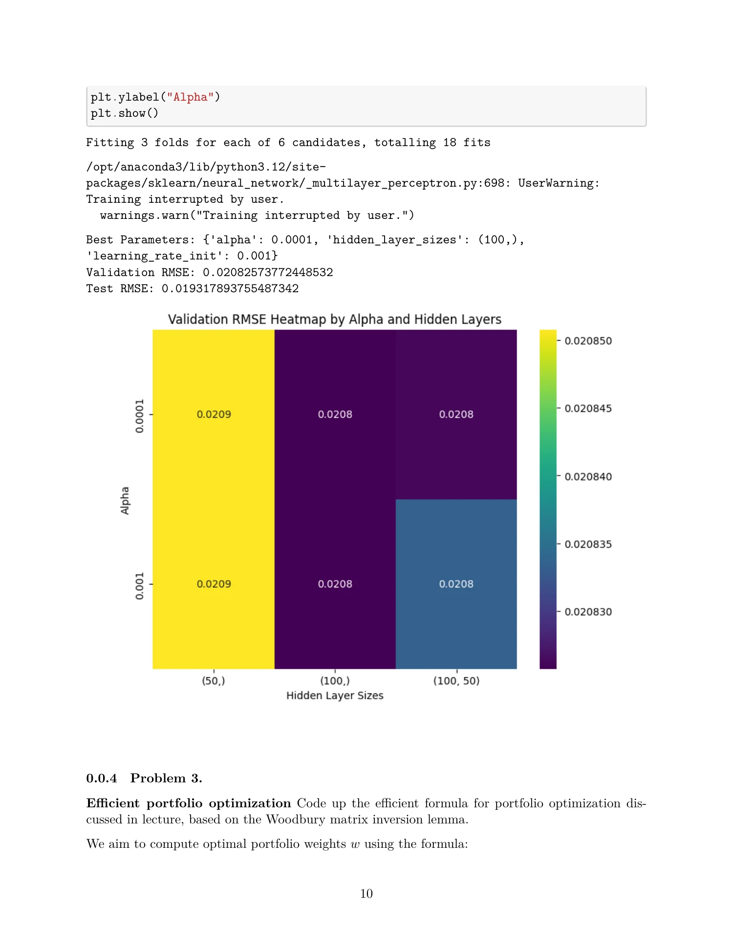 Factor risk & portfolio construction, report page 10 of 29