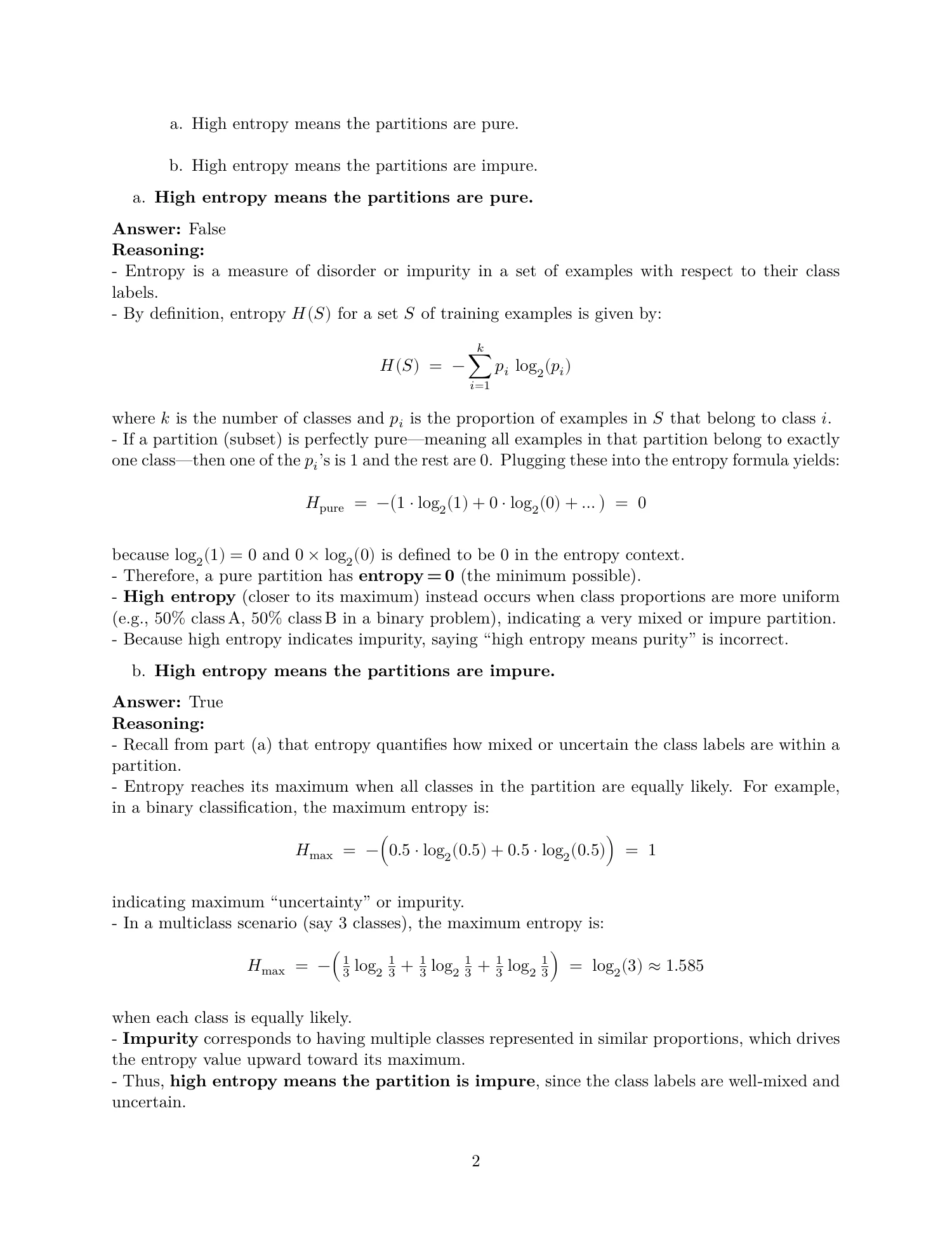 SPY classification study, report page 2 of 20